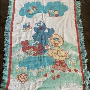 Vintage Sesame Street blanket
